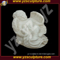 small Marble Cherub Statues Sculpture